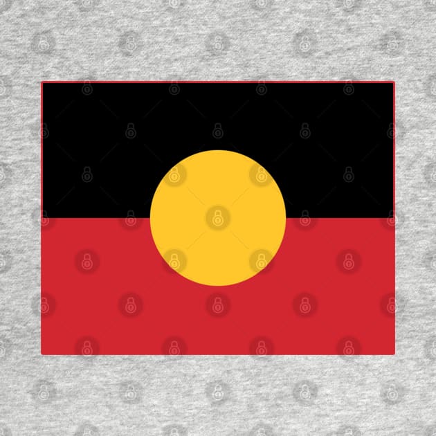 The Australian Aboriginal Flag #6 by SalahBlt